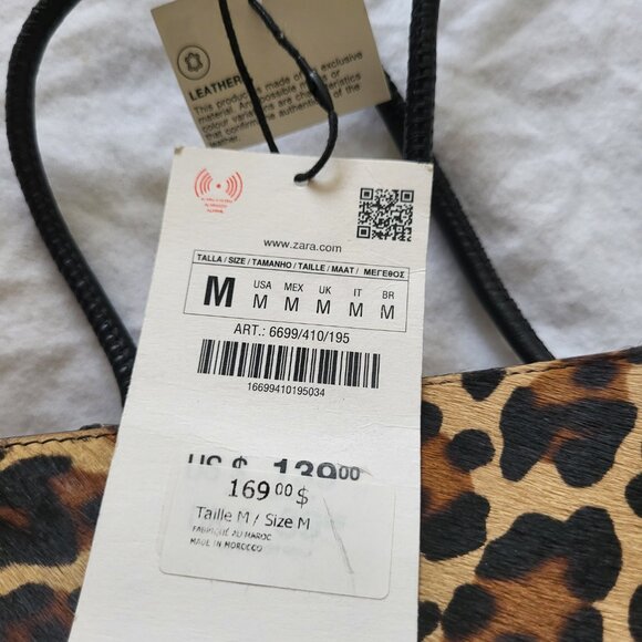 Zara leather bucket bag - Picture 5 of 5